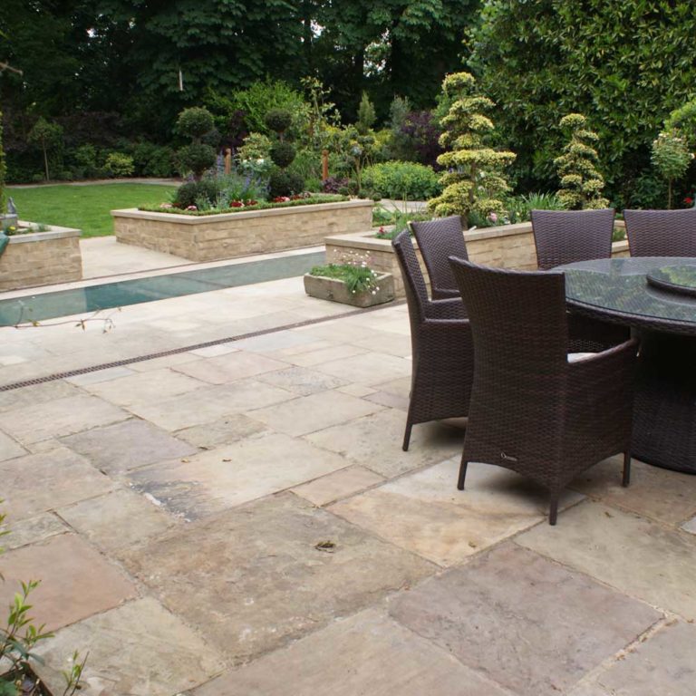 Reclaimed Yorkstone paving - Natural Stone Consulting