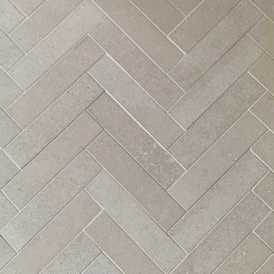 Portland stone herringbone tiles Natural Stone Consulting