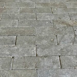 Bastille bleu limestone tumbled brick pavers for landscaping