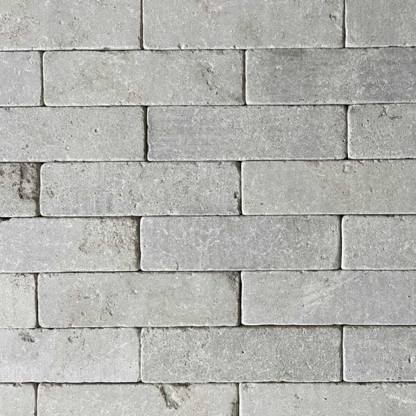 Chalon grey tumbled brick paver