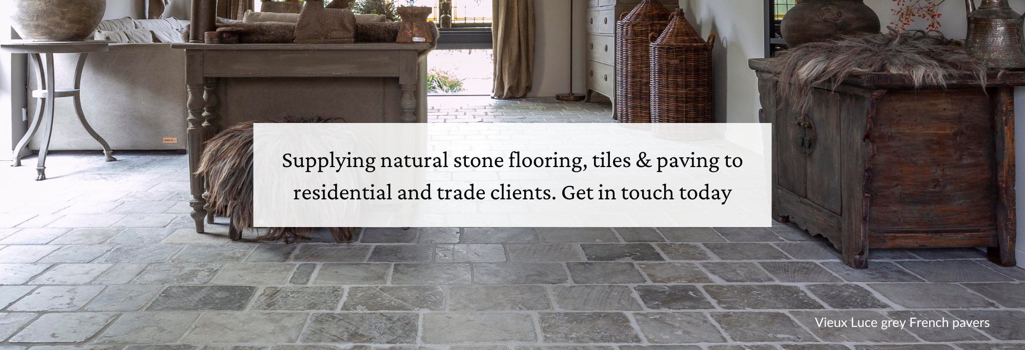 Natural stone flooring and paving supplier